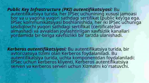 IPSec protokolida autentifikatsiya turlari - Image 4