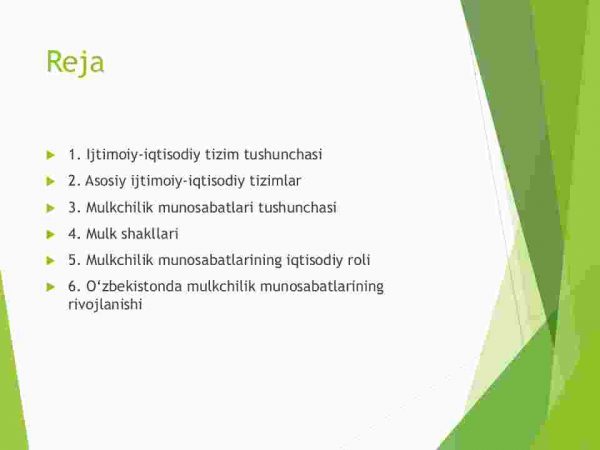 Ijtimoiy iqtisodiy munosabatlar va mulkchilik munosabatlari - Image 2