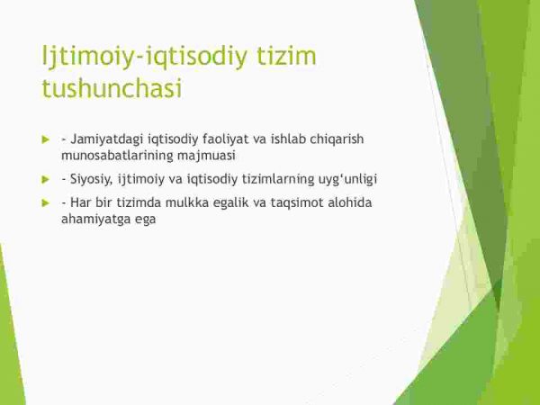 Ijtimoiy iqtisodiy munosabatlar va mulkchilik munosabatlari - Image 3