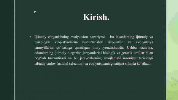 Ijtimoiy o‘rganishning evolyutsion nazariyasi - Image 3