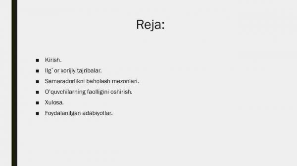 Ilg’or xorijiy tajribalar asosida tarbiya jarayonini samaradorligini oshirish - Image 2