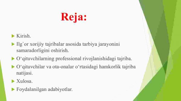 Ilg`or xorijiy tajribalar asosida tarbiya jarayonini samaradorligini oshirish - Image 2