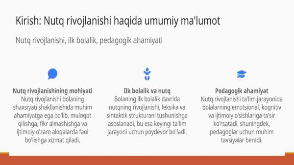 Ilk bolalik davrida nutqning rivojlanishi - Image 2