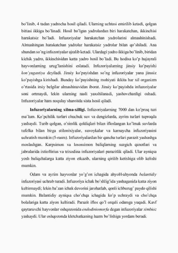 Infuzоriyalаr tipi - Image 4