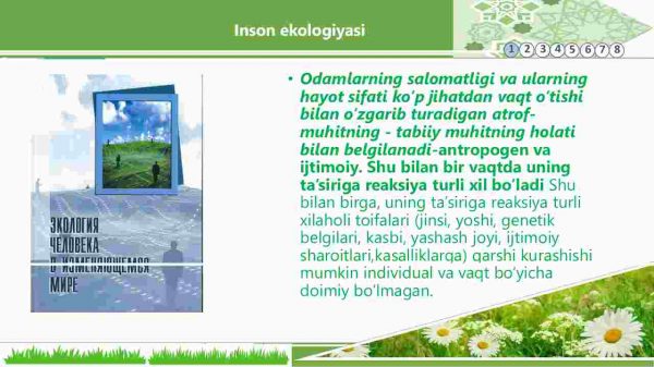 Inson ekologiyasi - Image 2