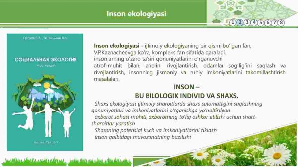 Inson ekologiyasi - Image 3