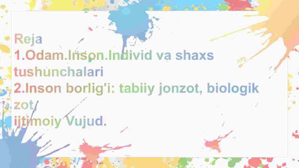 Inson falsafasi.​ Falsafiy antrapologiya - Image 2