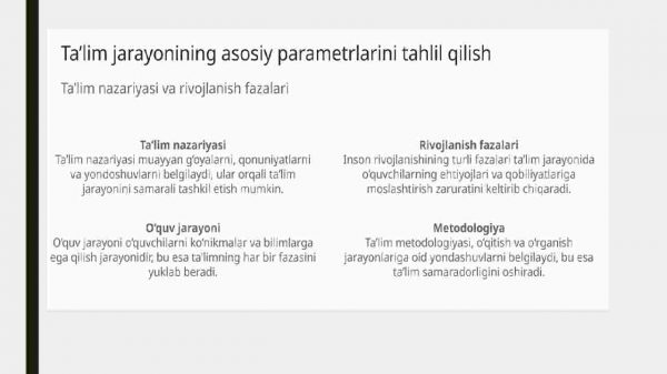 Insonning ta’lim jarayonida rivojlanishining turli ko‘rsatkichlari - Image 3