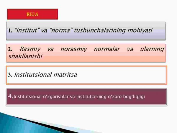 Institutlar va ularning jamiyat rivojlanishidagi roli - Image 2