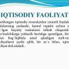 Iqtisodiyot fanining mazmuni, maqsadi va vazifalari - Image 3