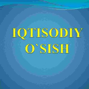 Iqtisodiy o'sish