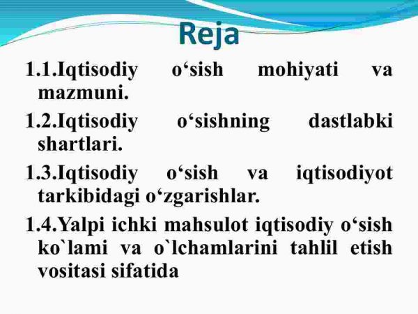 Iqtisodiy o'sish - Image 2