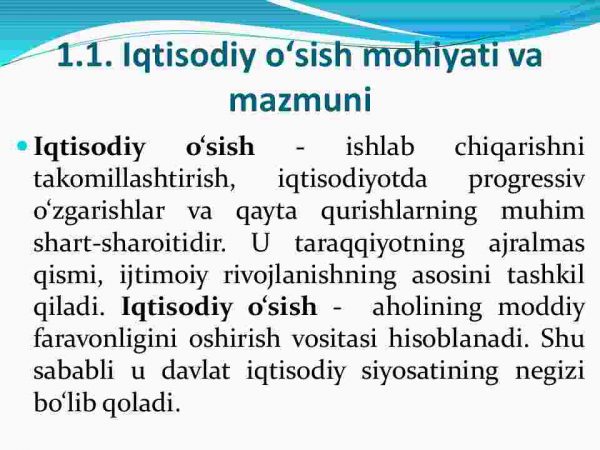 Iqtisodiy o'sish - Image 3