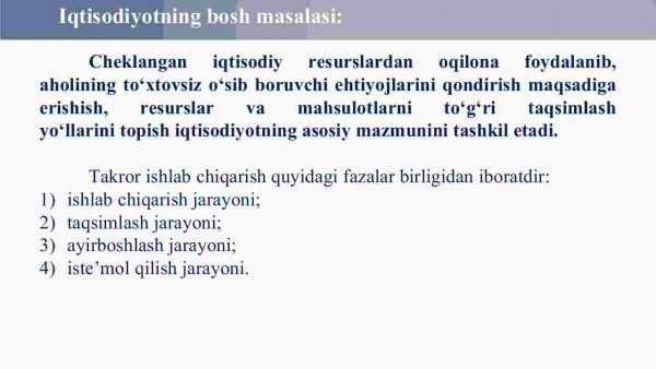 Iqtisodiyot nazariyasi fanining predmeti va o'rganish usullari - Image 4