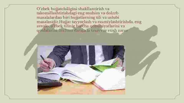 Ish yuritish tili va uslubi - Image 3