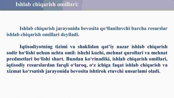 Ishlab chiqarish jarayoni va uning natijalari - Image 3