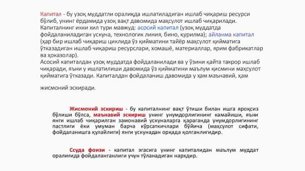 Kapital qo'yilmalar va kapital bozori - Image 3