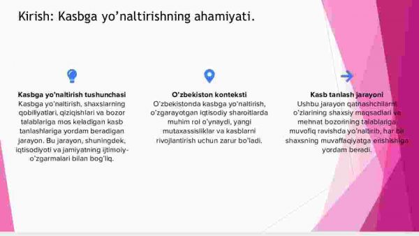 Kasbga yo’naltirish metodlari - Image 3