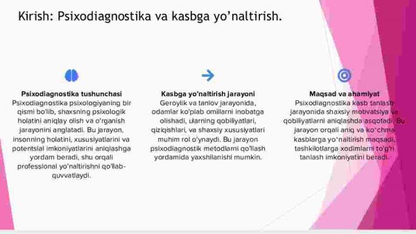 Kasbga yo’naltirishda psixodiagnostikaning o’rni - Image 3
