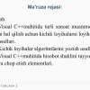 Kichik loyihalar yaratish. Visual C++ muxitida turli soxaga oid masalalarni yechish uchun mini loyixalash usullari - Image 2