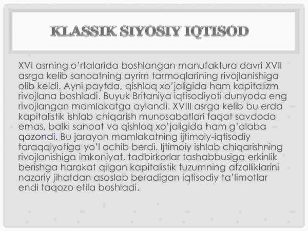 Klassik maktab vakillarining iqtisodiy qarashlari - Image 4