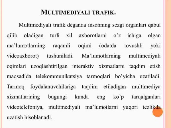 Konvergent tarmoqlari. Konvergent tarmoqlarida qo’llaniladigan asosiy texnologiyalari. Geterogen tarmoqlar - Image 4