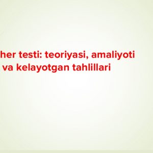 Lyusher testi: teoriyasi, amaliyoti va kelayotgan tahlillari