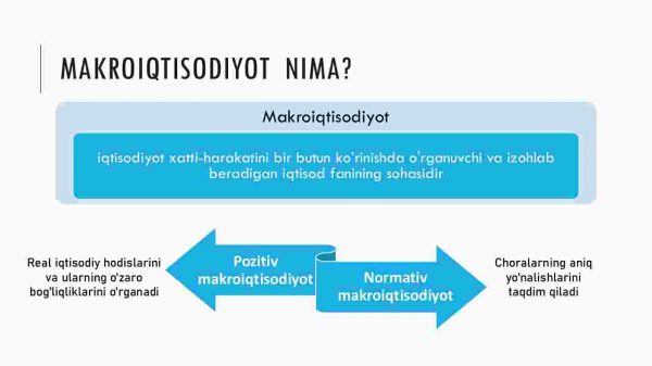 “Makroiqtisodiyot”​ faniga kirish - Image 3