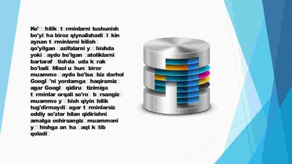 Ma'lumotlar bazasini boshqarish tizimlarining (MOBT) asosiy funktsiyalari - Image 3