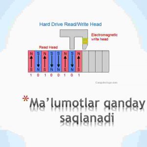 Ma'lumotlar qanday saqlanadi
