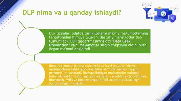 Ma'lumotlar xavfsizligi. Ma'lumotlarni himoyalash tizimlari, turkumlari va ularni ishlash tamoyillari - Image 3