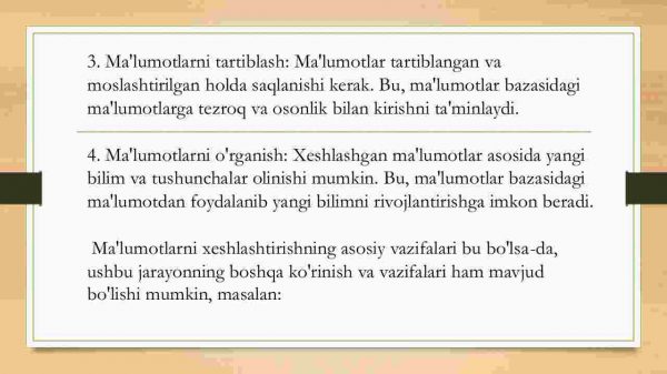 Ma'lumotlarni xeshlash algoritmlari. Xesh jadval va xesh funksiyalar. Ziddiyatlarni hal qilish usullari - Image 4