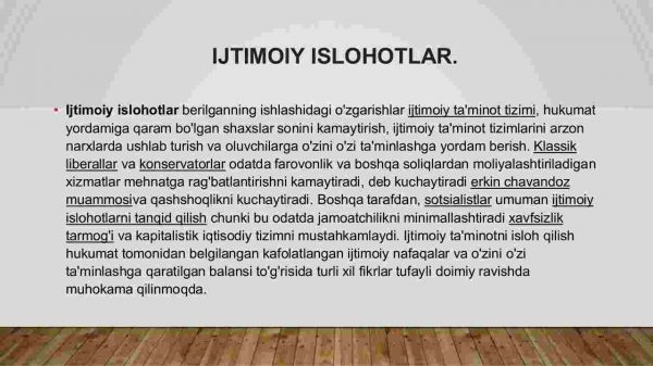 Mustaqillikka erishish arafasida O'zbekistondagi ijtimoiy islohotlar - Image 4