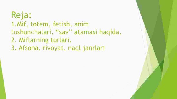 Mif, afsona, rivoyatlar va ularning adabiyotdagi orni - Image 2