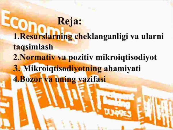 Mikroiqtisodiyot faniga kirish - Image 2