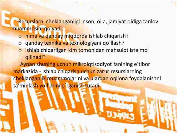 Mikroiqtisodiyot faniga kirish - Image 3