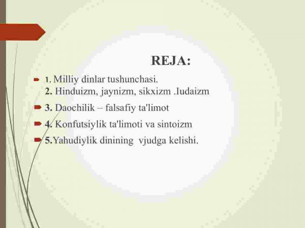 Milliy dinlar - Image 2