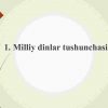 Milliy dinlar - Image 3