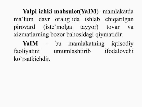 Milliy hisobchilik va makroiqtisodiy ko'rsatkichlar - Image 3