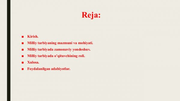 Milliy tarbiyaning mazmuni va mohiyati - Image 2