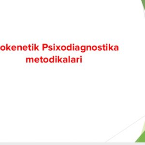 Miokenetik psixodiagnostika metodikalari
