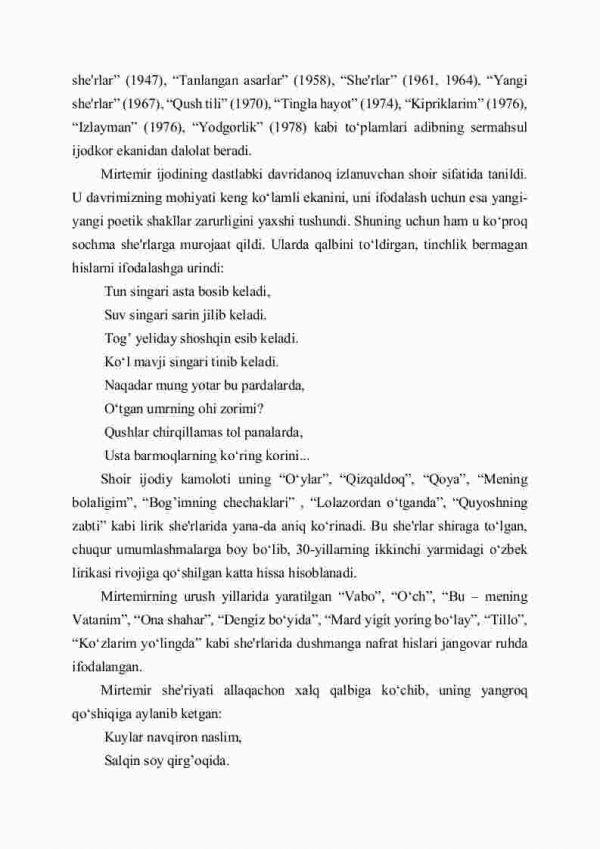 Mirtemir ijodi - Image 3