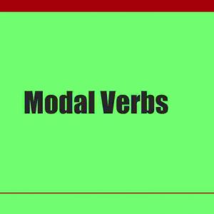 Modal verbs