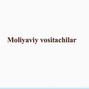 Moliyaviy vositachilar