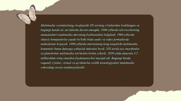 Multimedia vositalari - Image 3