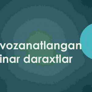 Muvozanatlangan binar daraxtlar