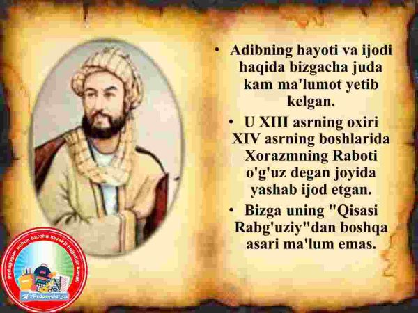 Nosiriddin Rabg'uziy - Image 2