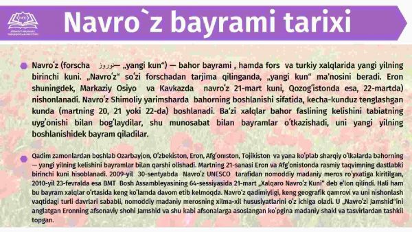 Har kuning Navro'z bo'lsin, jonajon O'zbekistonim - Image 2