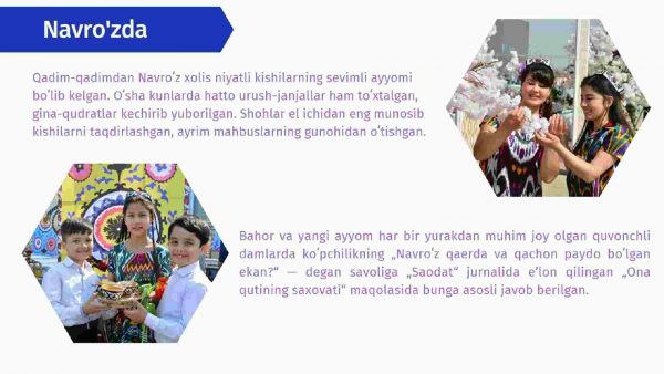 Har kuning Navro'z bo'lsin, jonajon O'zbekistonim - Image 3