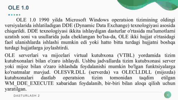 OLE, MFC texnologiyalari. Ko’p oynali muhitlar bilan ishlash. Visual C++ muhitida ko’p oynali muhit yaratish - Image 4